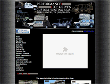 Tablet Screenshot of performancetopdrives.com